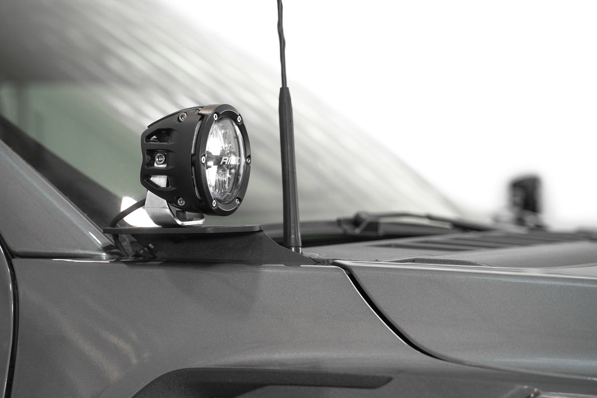 2021+ Ford F-150, F-150 Raptor Ditch Light Brackets Addictive Desert Designs