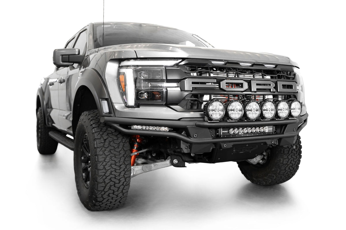 2021+ Ford F-150 Raptor Race Series Front Bumper Light Hoop Addictive Desert Designs