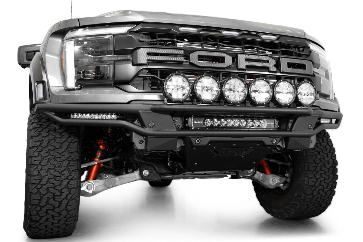 2021+ Ford F-150 Raptor Race Series Front Bumper Light Hoop Addictive Desert Designs
