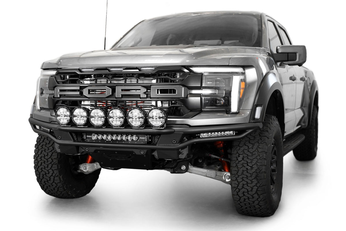 2021+ Ford F-150 Raptor Race Series Front Bumper Light Hoop Addictive Desert Designs