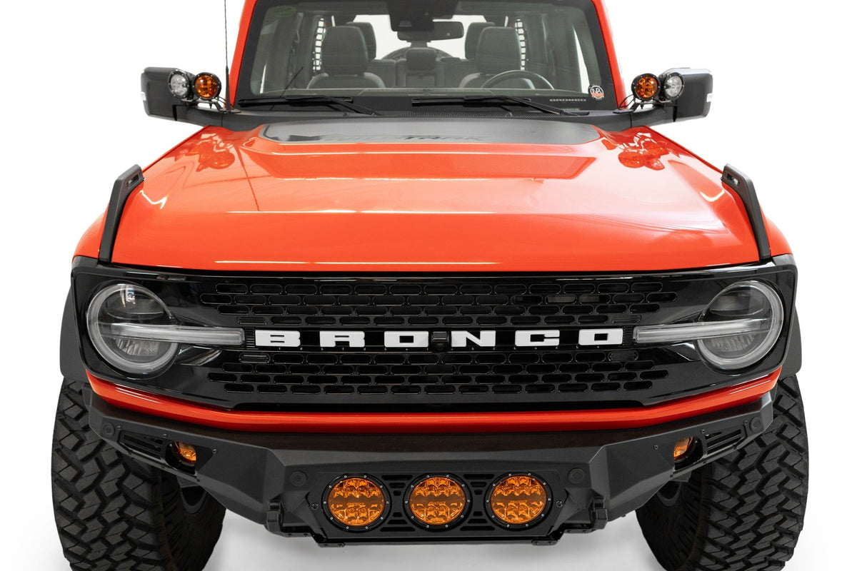2021+ Ford Bronco, Bronco Raptor Dual Ditch Light Brackets Addictive Desert Designs