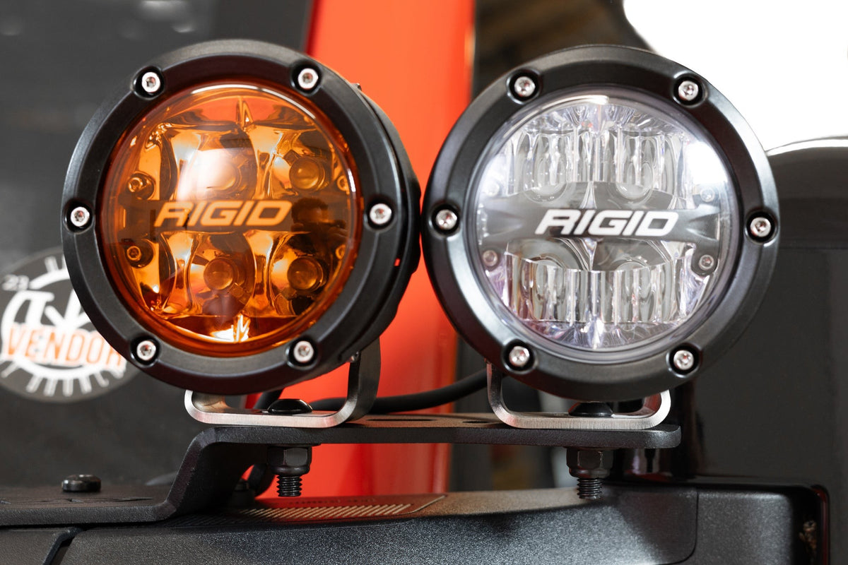 2021+ Ford Bronco, Bronco Raptor Dual Ditch Light Brackets Addictive Desert Designs