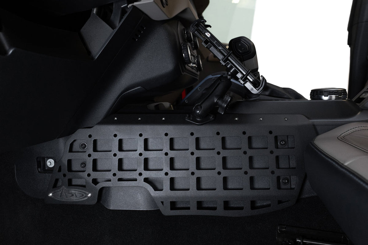 2021+ Ford Bronco, Bronco Raptor Center Console Molle Panels Addictive Desert Designs