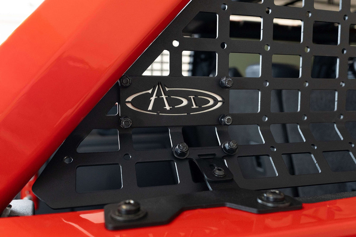 2021+ Ford Bronco, Bronco Raptor Rear Window Molle Storage Panels Addictive Desert Designs