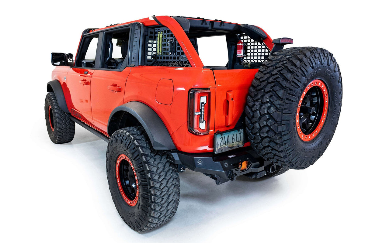 2021+ Ford Bronco, Bronco Raptor Rear Window Molle Storage Panels Addictive Desert Designs