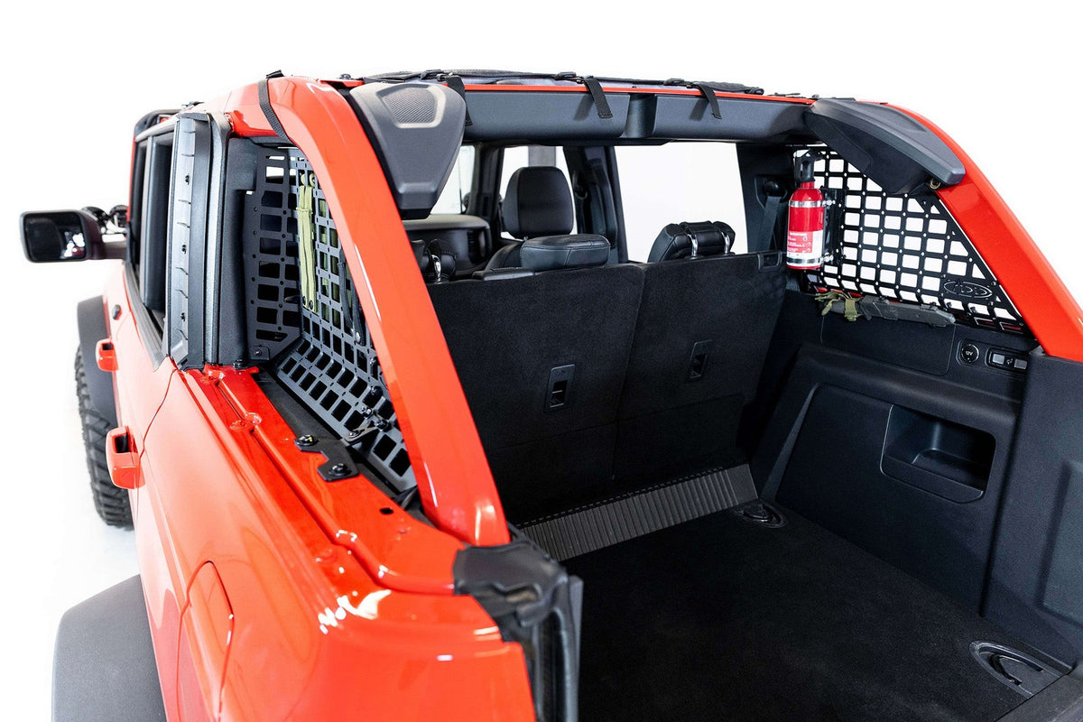 2021+ Ford Bronco, Bronco Raptor Rear Window Molle Storage Panels Addictive Desert Designs
