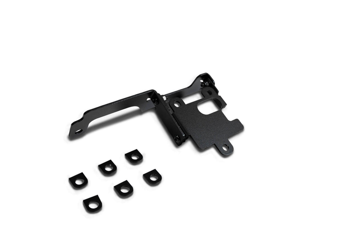 2021+ Ford Bronco Adaptive Speed Control Relocation Bracket in Hammer Black Addictive Desert Designs