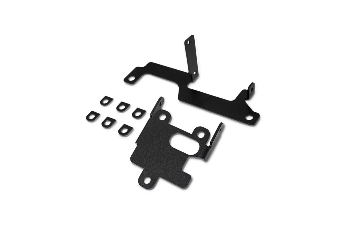 2021+ Ford Bronco Adaptive Speed Control Relocation Bracket in Hammer Black Addictive Desert Designs