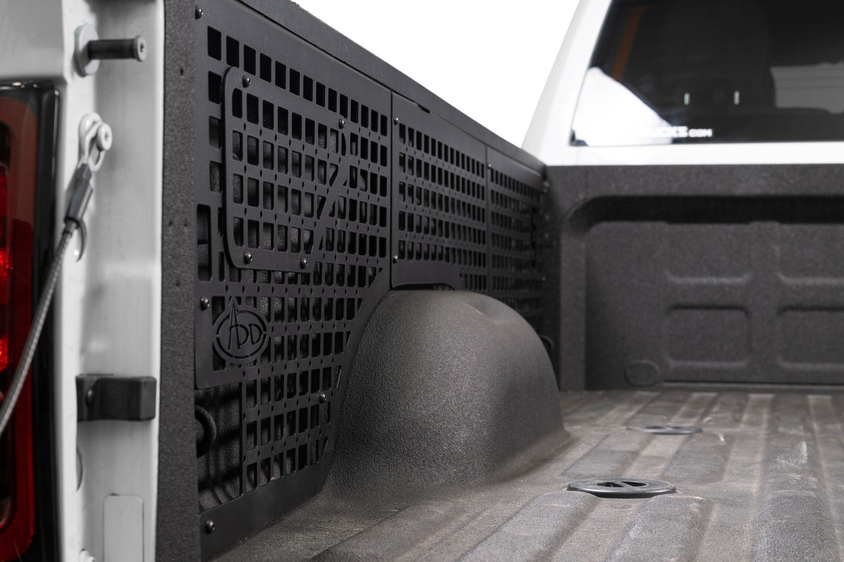 2019-2026 Ram HD 2500/3500 Long Bed Side Molle Panels Passenger Side Addictive Desert Designs