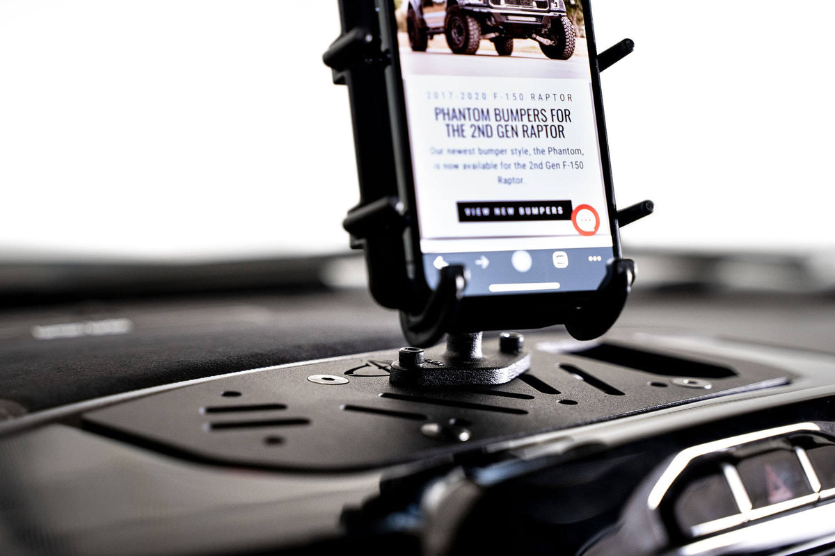 2019-2025 RAM 1500, TRX, RHO Digital Device Dash Mount Addictive Desert Designs