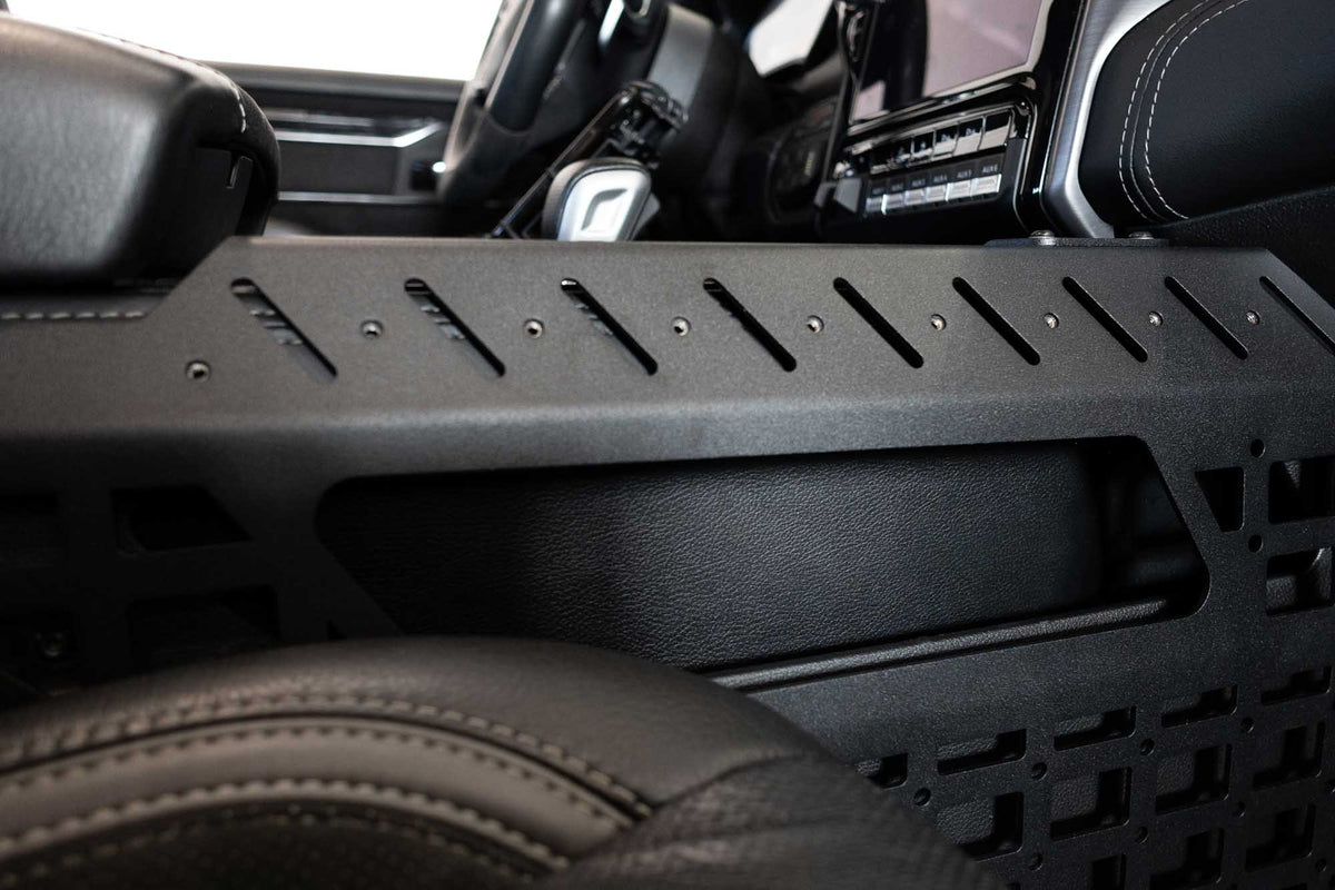 2021-2025 RAM 1500 TRX & RHO Center Console Molle Panels, Digital Device Bridge Addictive Desert Designs