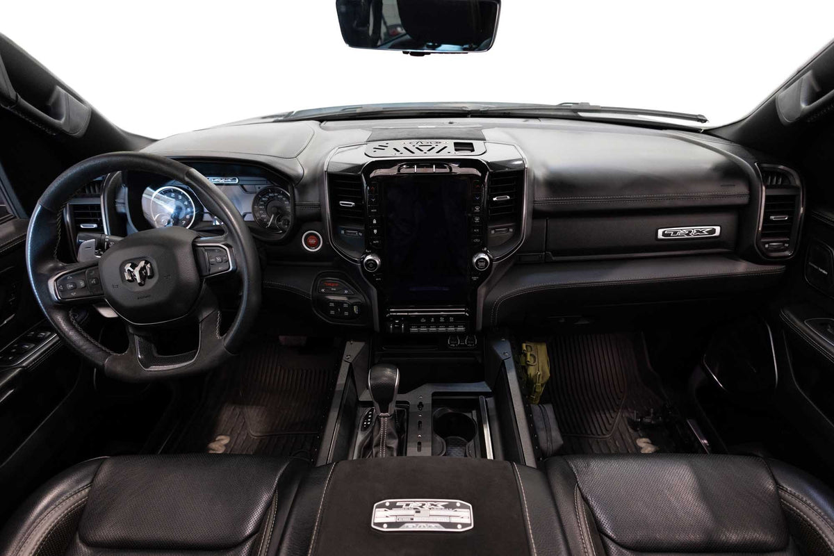 2021-2025 RAM 1500 TRX & RHO Center Console Molle Panels, Digital Device Bridge Addictive Desert Designs