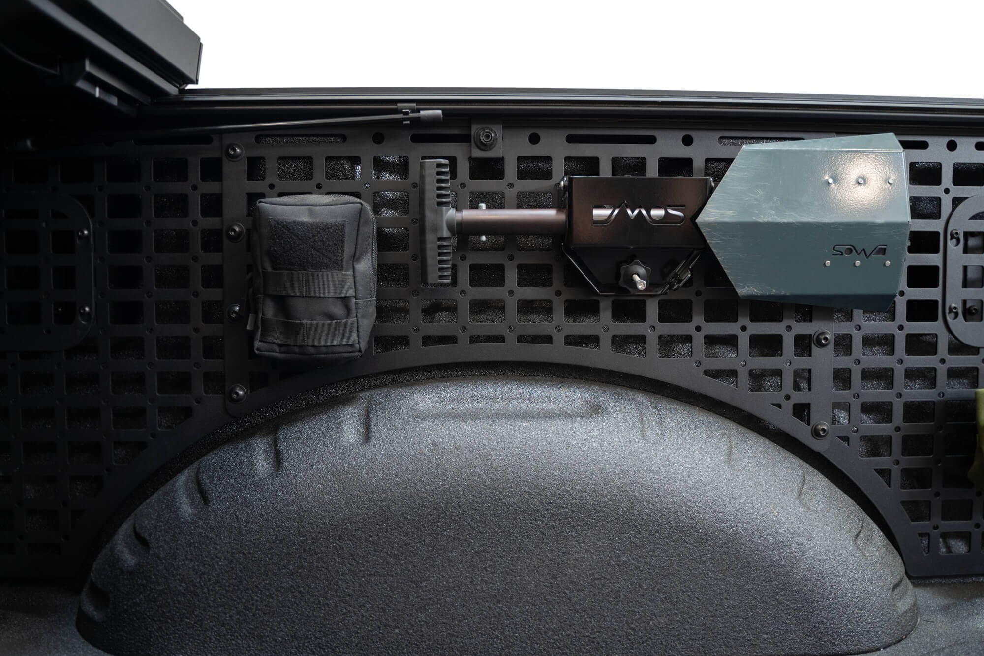 2023+ Ford Super Duty F-250 F-350 81.6 Inch Bed Bed Side Molle Passenger Side In Hammer Black Addictive Desert Designs