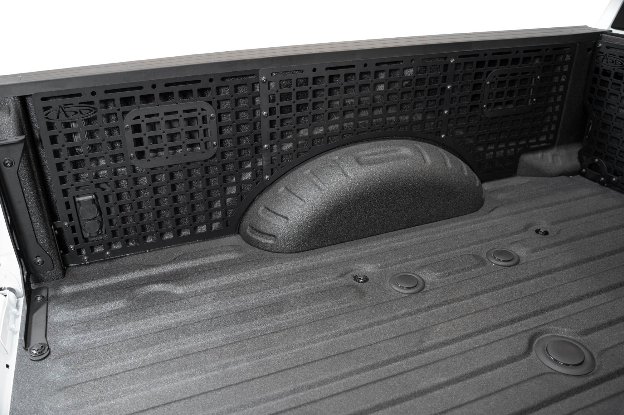 2023+ Ford Super Duty F-250 F-350 81.6 Inch Bed Bed Side Molle Passenger Side In Hammer Black Addictive Desert Designs