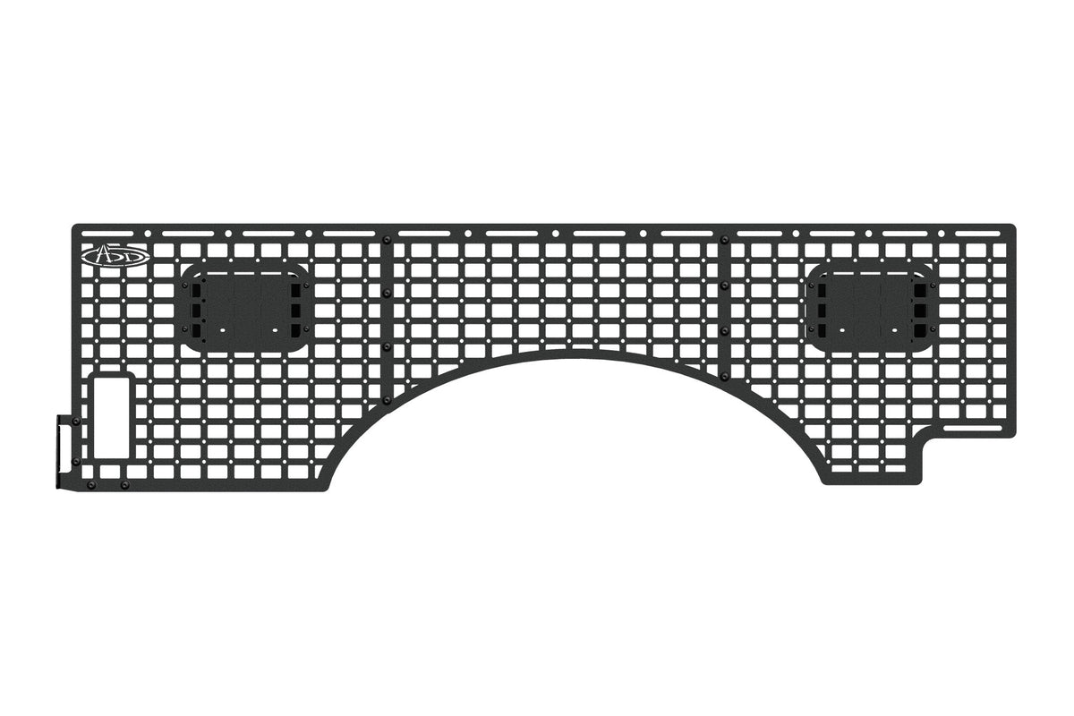 2023-2026 Ford Super Duty F-250/350/450 Long Bed Side Molle Panels - DRIVER Addictive Desert Designs