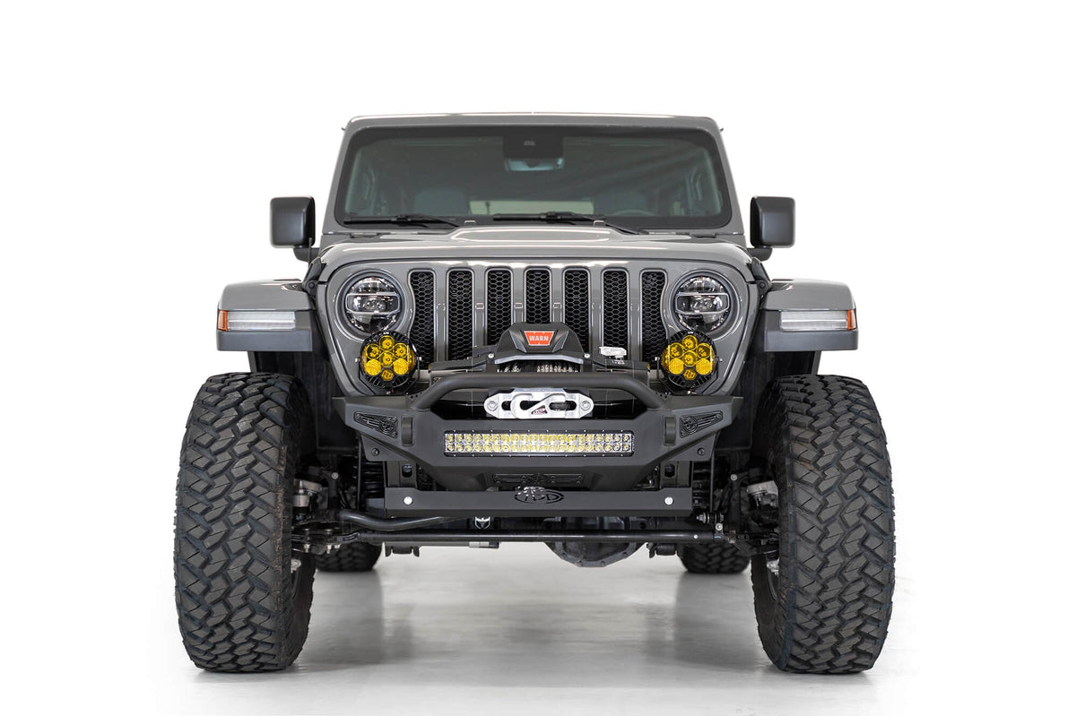 2018+ Jeep JL JLU JT Wrangler, Gladiator way Bar Skid Plate Addictive Desert Designs