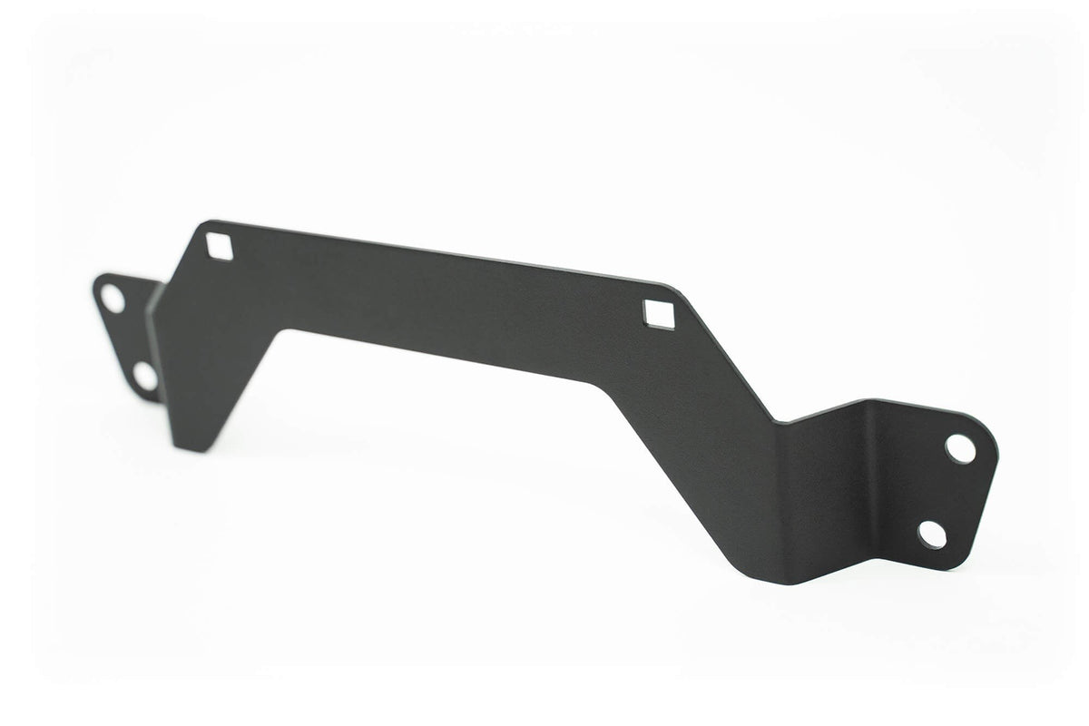 2007+ Jeep JL JLU JT Wrangler, Gladiator Stealth Fighter Front Bumper License Plate Bracket Addictive Desert Designs