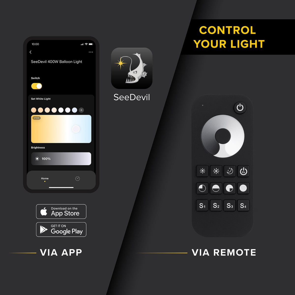 SeeDevil G3 800 Watt Balloon Light Kit