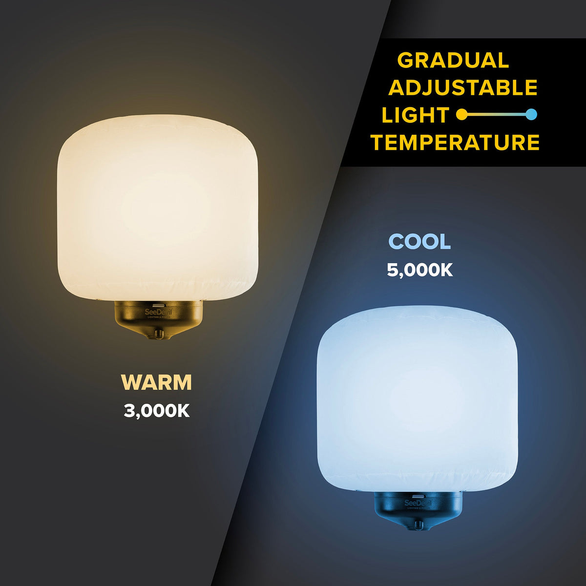 SeeDevil G3 150 Watt Balloon Light Fixture