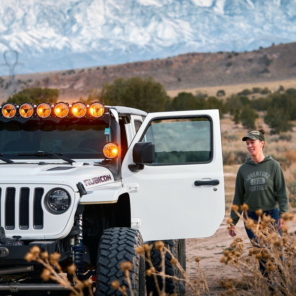 Gravity Titan Overhead 50 Inch Light Bar 2018-2026 Jeep Wrangler JL/Gladiator KC HiLiTES