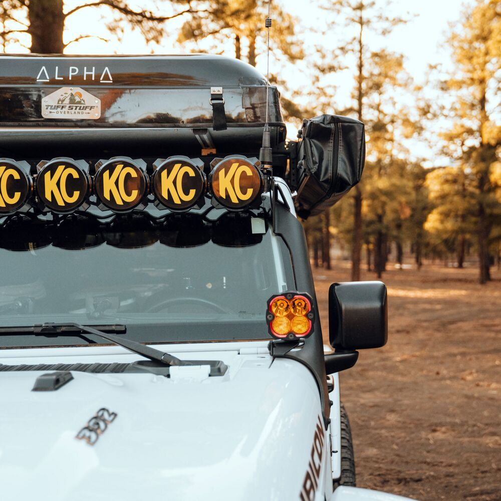 Gravity Titan Overhead 50 Inch Light Bar 2020-2026 Jeep Wrangler 392/Gladiator Mojave KC HiLiTES