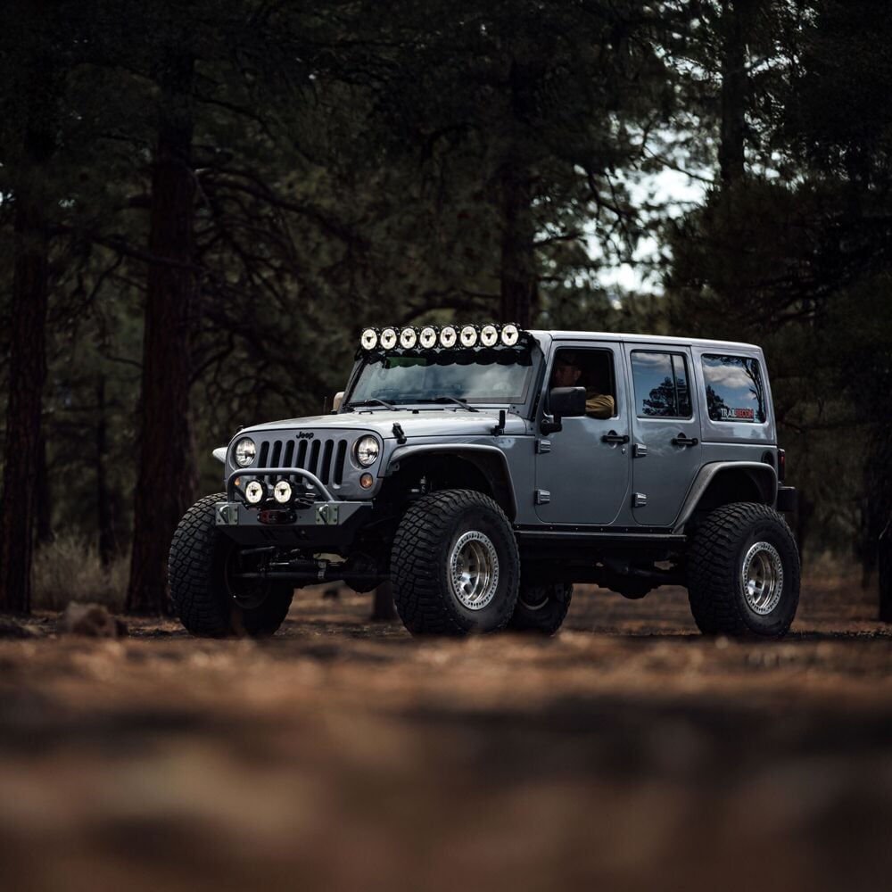 Gravity Titan Overhead 50 Inch Light Bar 2007-2018 Jeep Wrangler JK KC HiLiTES