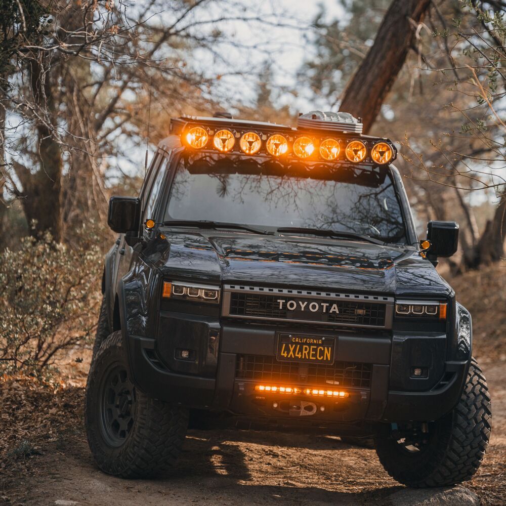 Platform One Roof Rack with 360 Degree Lighting (2024-2026 Toyota Landcruiser) KC HiLiTES