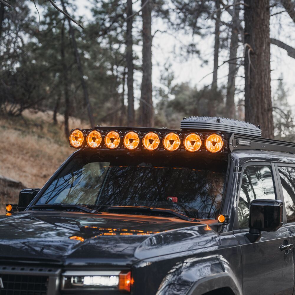 Platform One Roof Rack with 360 Degree Lighting (2024-2026 Toyota Landcruiser) KC HiLiTES