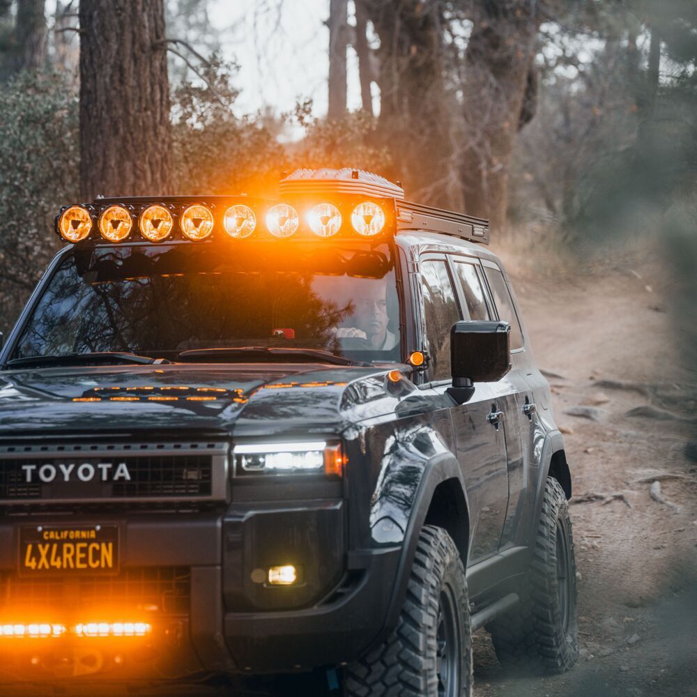 Platform One Roof Rack with 360 Degree Lighting (2024-2026 Toyota Landcruiser) KC HiLiTES