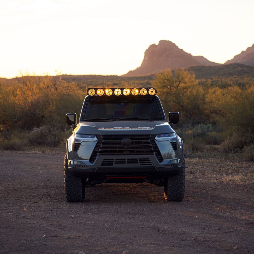 Platform One Roof Rack with 360 Degree Lighting (2024-2026 Lexus Gx 550) KC HiLiTES