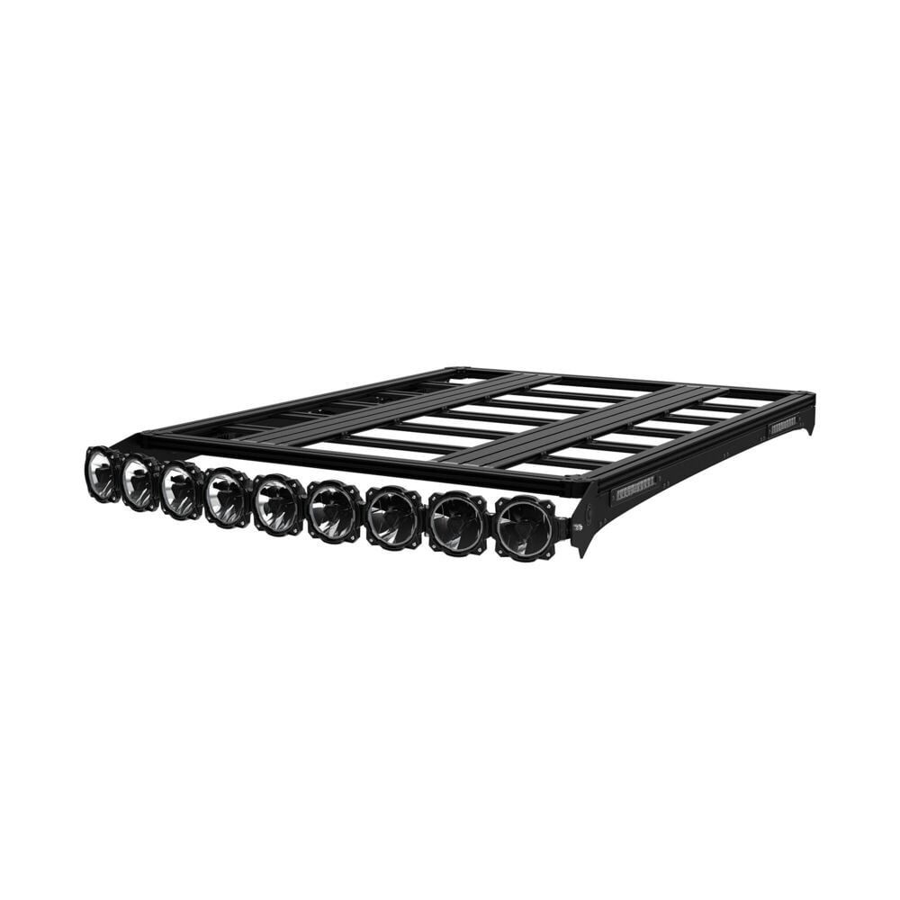 Platform One Roof Rack with 360 Degree Lighting (2015-2026 Ford F150) KC HiLiTES