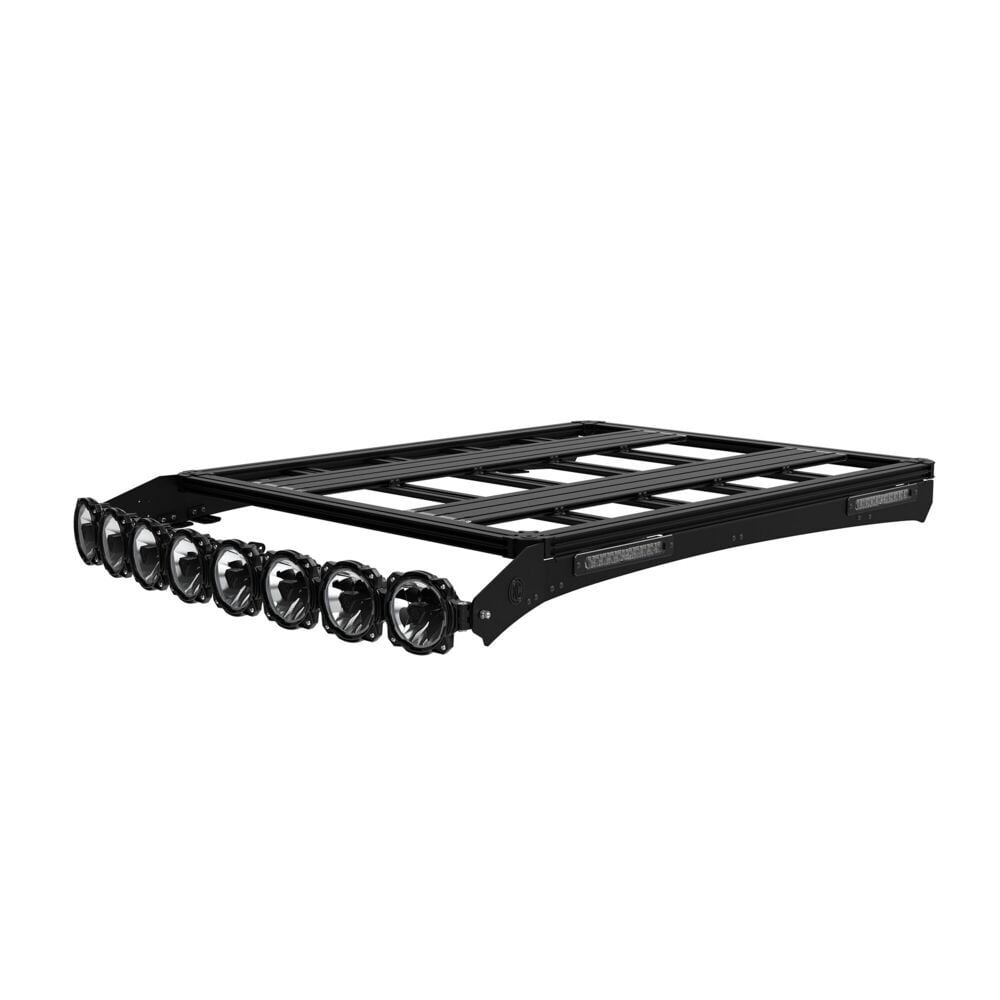 Platform One Roof Rack with 360 Degree Lighting (2005-2023 Toyota Tacoma) KC HiLiTES