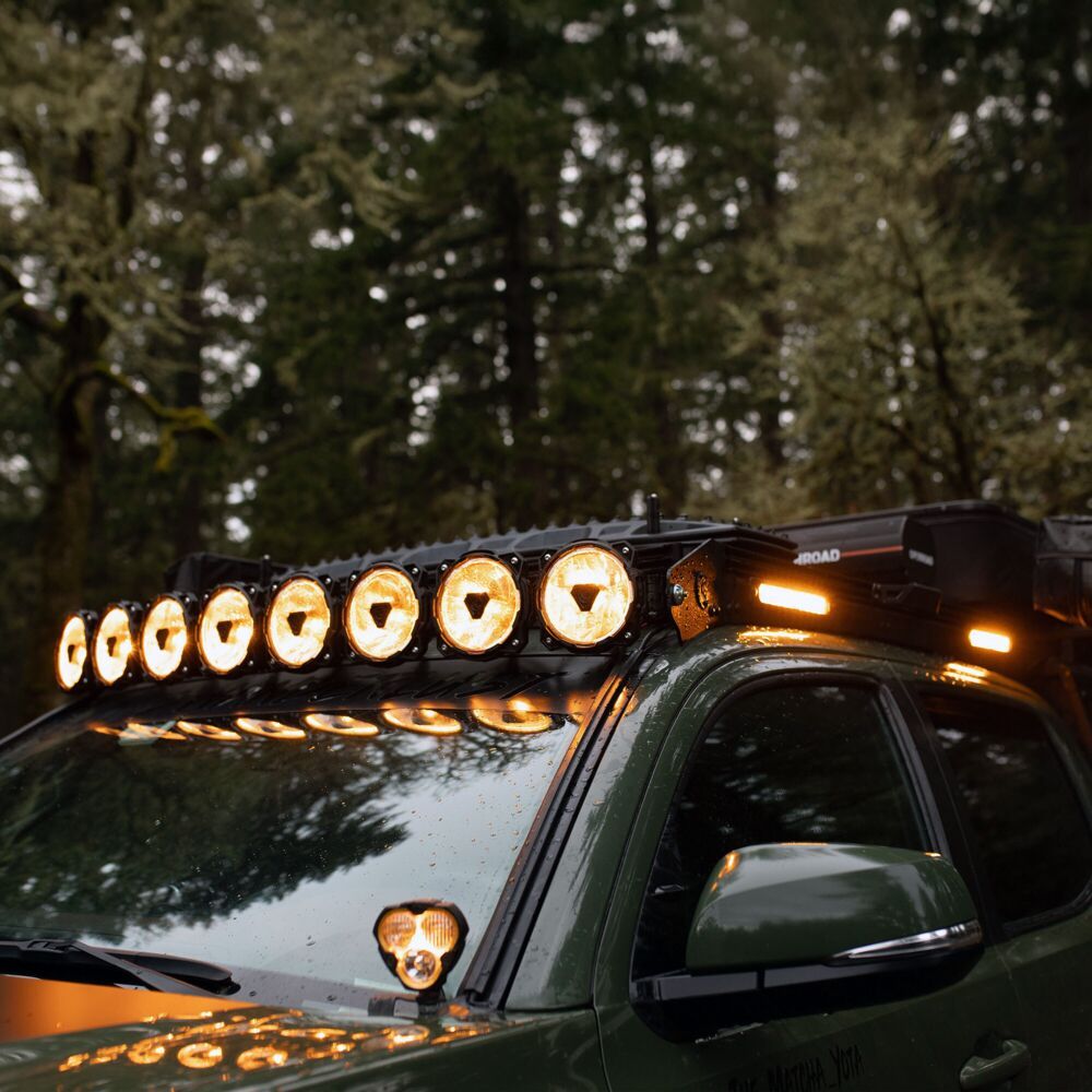 Platform One Roof Rack with 360 Degree Lighting (2005-2023 Toyota Tacoma) KC HiLiTES