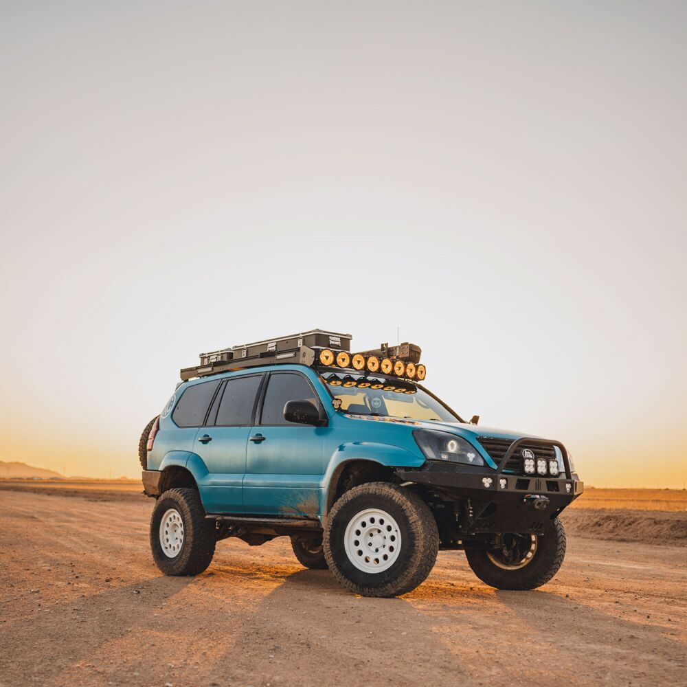 Platform One Roof Rack with 360 Degree Lighting (2003-2009 Lexus Gx 470) KC HiLiTES