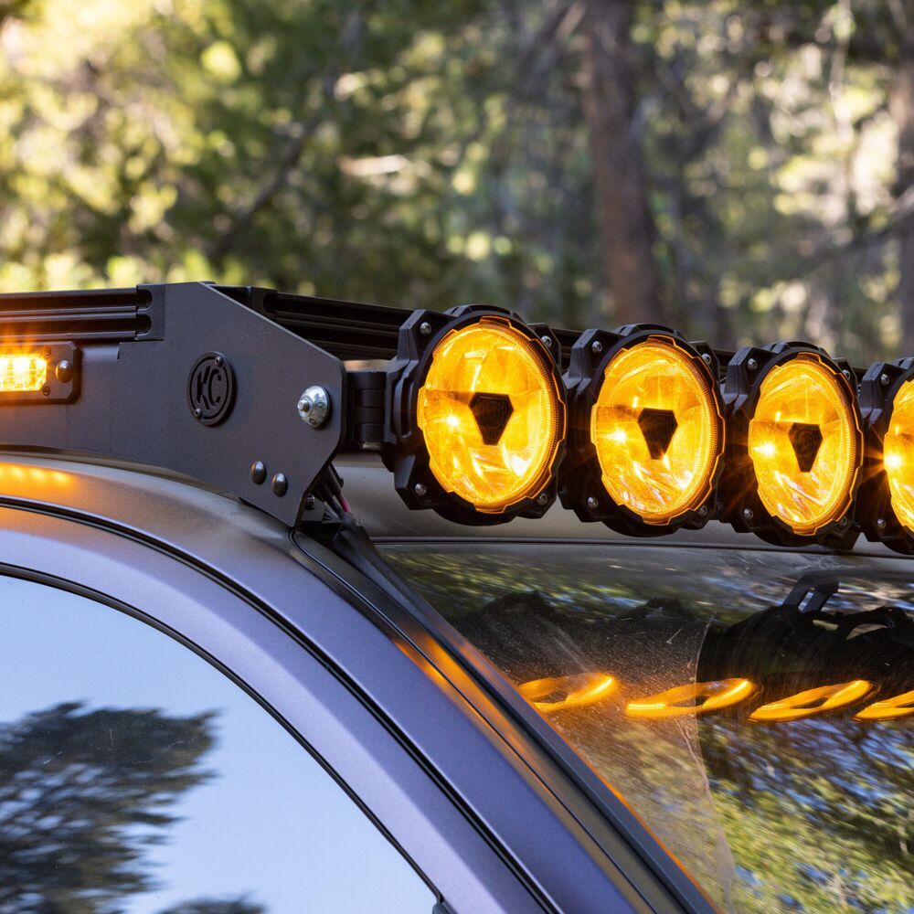 Platform One Roof Rack with 360 Degree Lighting (2025-2026 Toyota 4Runner) KC HiLiTES