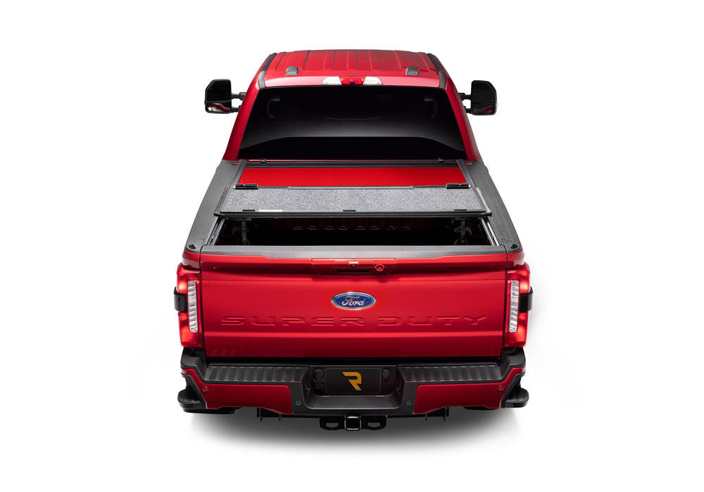 Tonneau Cover Fusion 2017-2025 Ford F-250/350 6 Foot 10 Inch Bed Race Red UnderCover