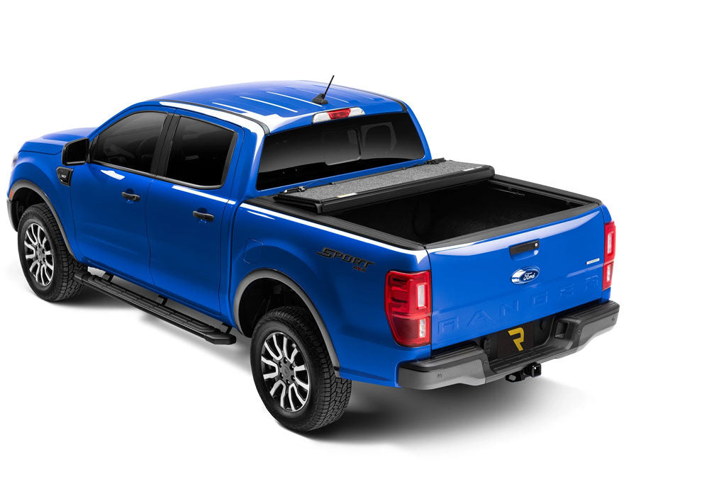 Tonneau Cover Fusion 2019-2020 Ford Ranger 5 Foot 1 Inch Bed Blue Lightning Effect UnderCover