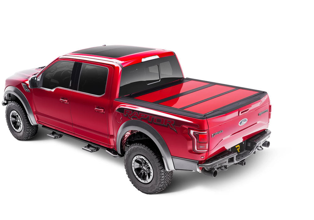 Tonneau Cover Fusion 2021-2025 Ford F-150 (Including Lightning) 5 Foot 7 Inch Bed Lucid Red UnderCover