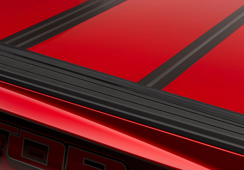 Tonneau Cover Fusion 2021-2025 Ford F-150 6 Foot 7 Inch Bed Race Red UnderCover