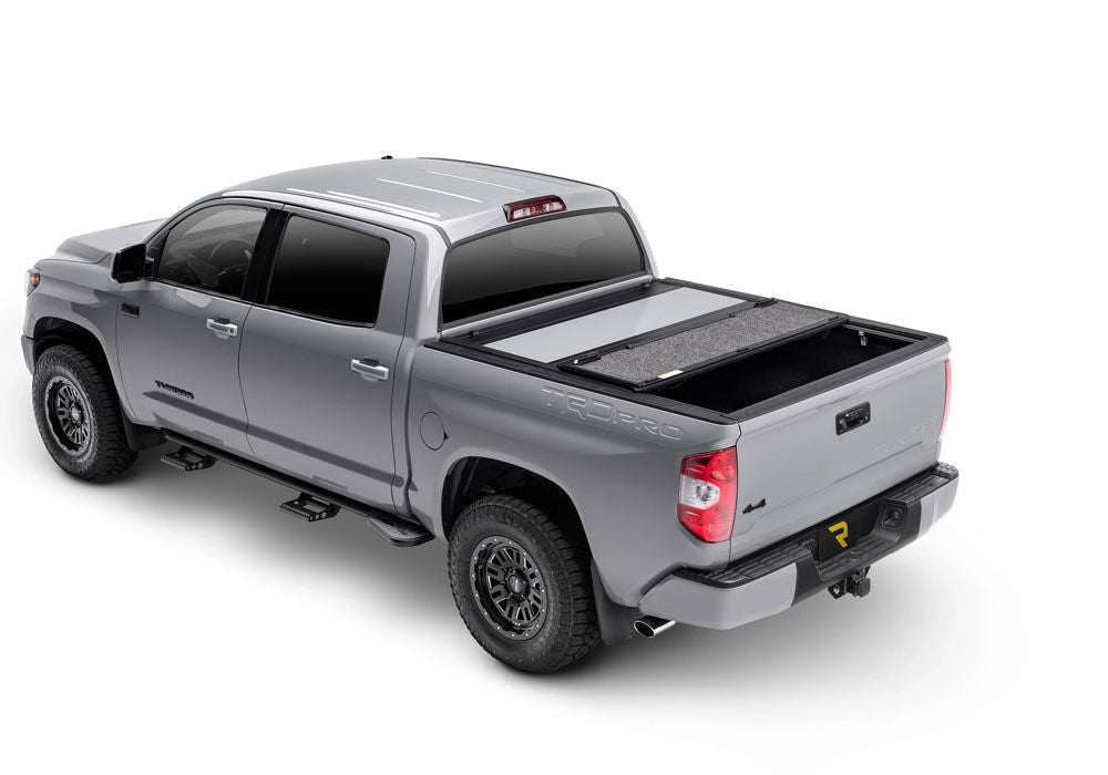 Tonneau Cover Fusion 2022-2025 Toyota Tundra 5 Foot 7 Inch Bed Dark Blue UnderCover