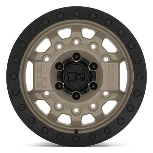 BRAVG 17X8.5 5X5.0 D-SAND BLK-HDW -32MM