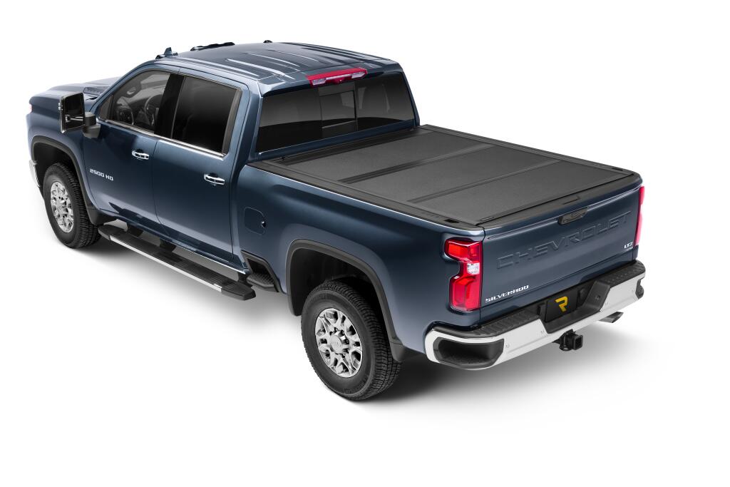 Tonneau Cover Armor Flex 2020-2026 Silverado/Sierra 2500 HD/3500 HD 8 Foot 2 Inch Bed Black Textured UnderCover