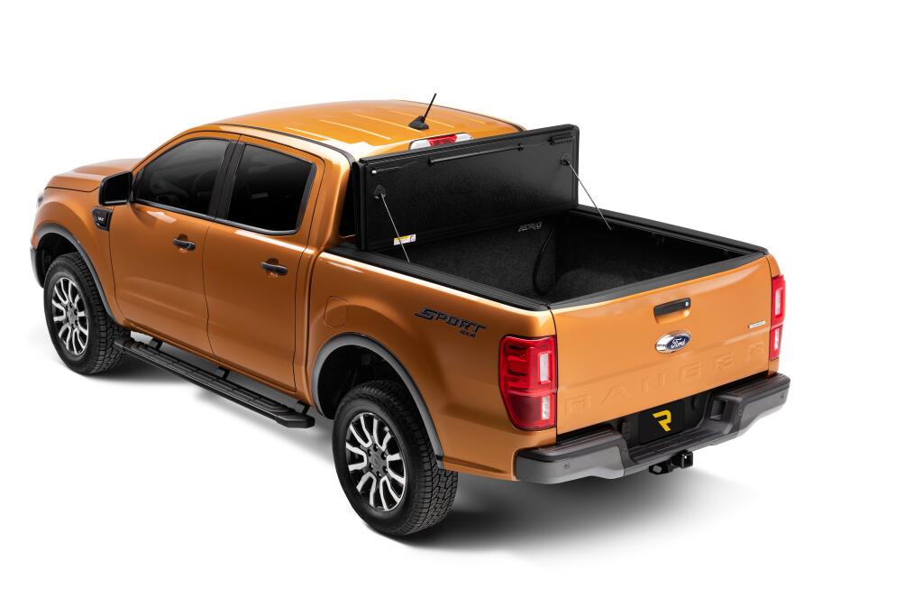Tonneau Cover Armor Flex 2019-2023 Ford Ranger Extended Cab 6 Foot Bed Black Textured UnderCover