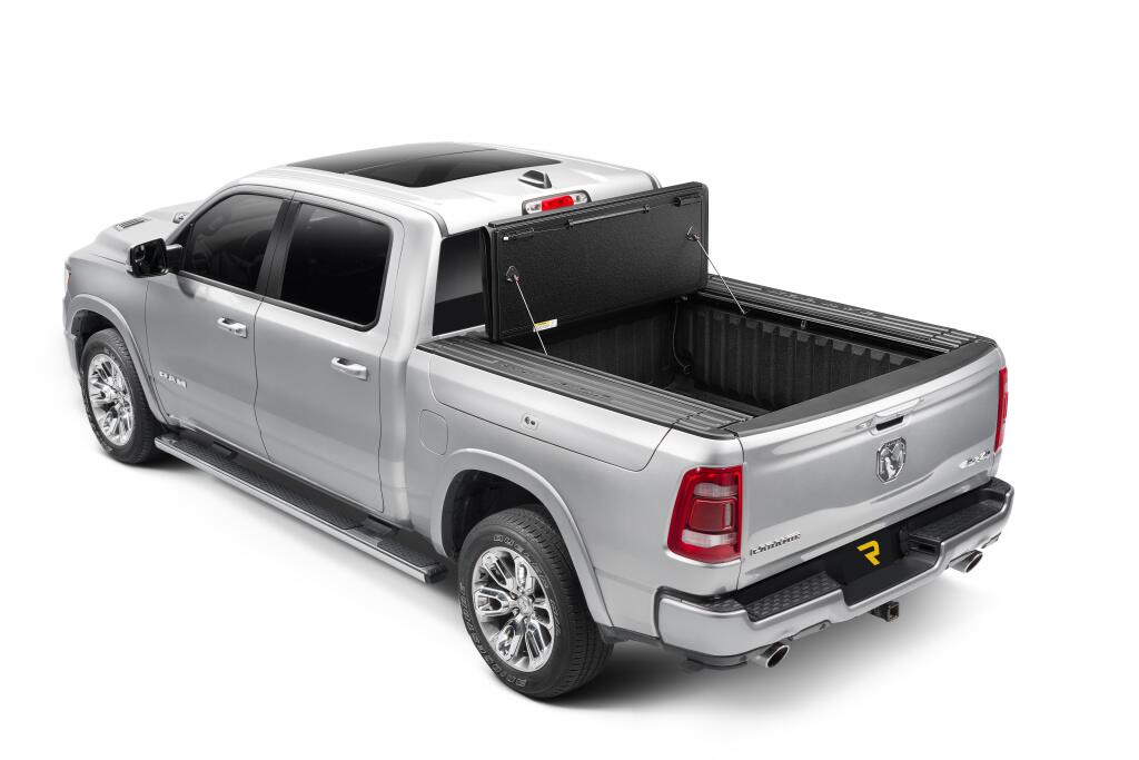 Tonneau Cover Armor Flex 2019-2026 (New Body Style) Ram 5 Foot 7 Inch Bed Crew With RamBox Without Black Track System Black Textured UnderCover