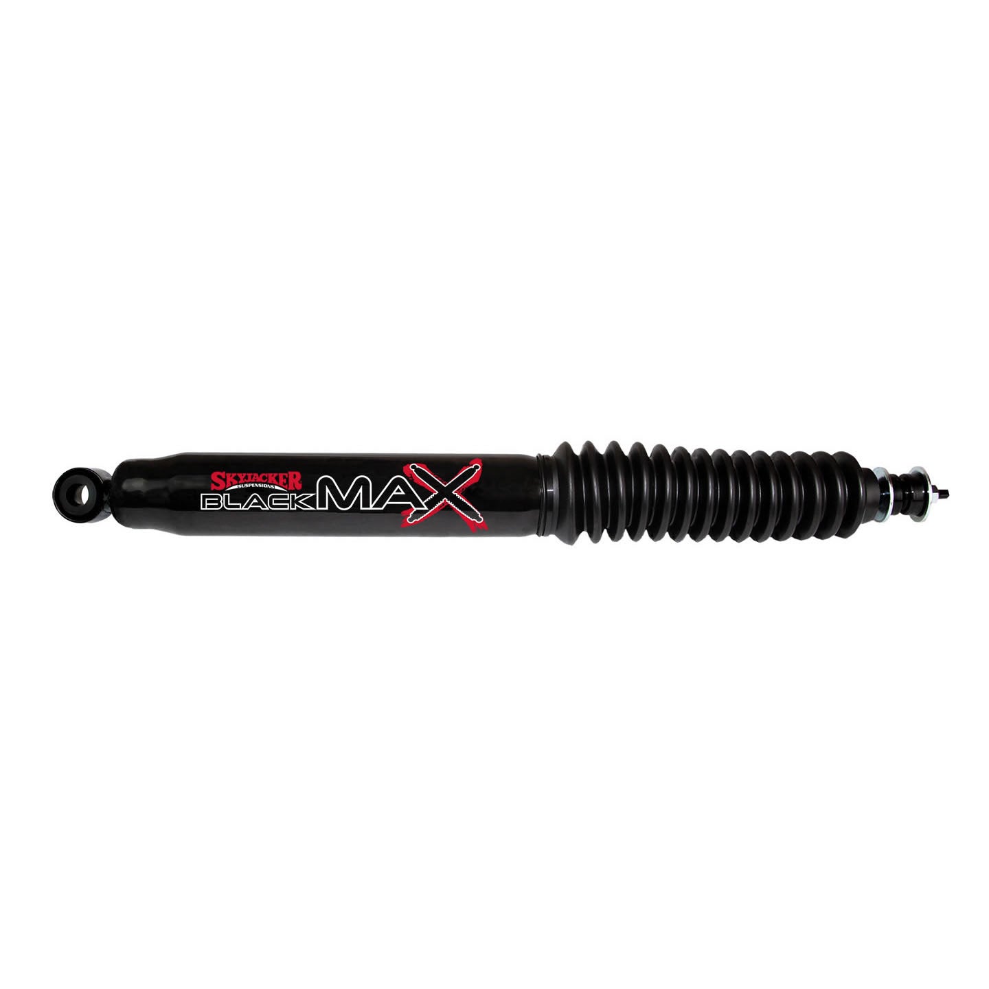 Black MAX Shock Absorber w/Black Boot 24.75 Inch Extended 14.54 Inch Collapsed 90-95 Toyota 4Runner 91-97 Toyota Land Cruiser Skyjacker