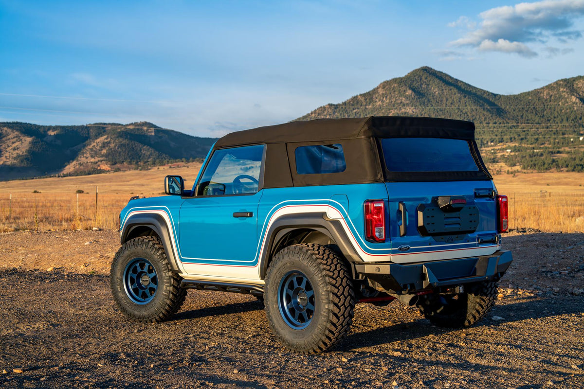 eTop Ford 2021-27 Bronco; 2-Door (Merlot)