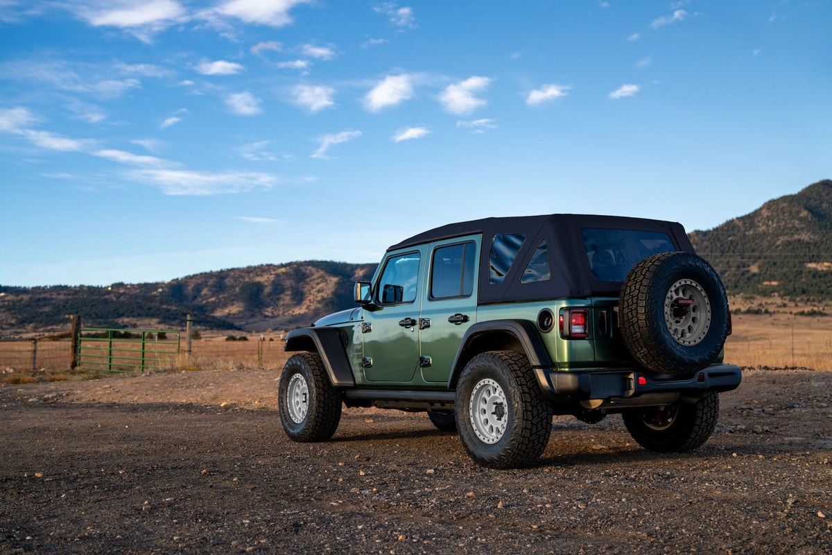 eTop Jeep 2018-26 Wrangler JL; 2-Door (Squareback; Admiral)