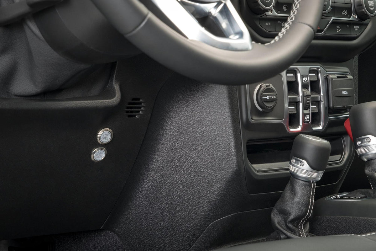 eTop Jeep 2007-2018 Wrangler JK; 4-Door (Squareback; Black)