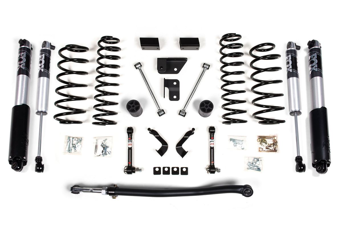 3 Inch Lift Kit Jeep Wrangler JL 18-25 2-Door Fox 2.5 Performance Shocks