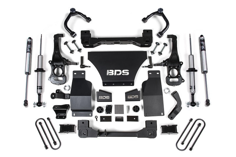 4 Inch Lift Kit | Chevy Silverado or GMC Sierra 1500 (25-26) 4WD | Gas